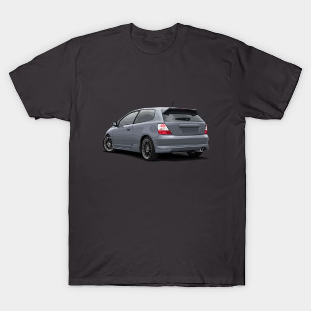 Civic EP3 T-Shirt by ArtyMotive